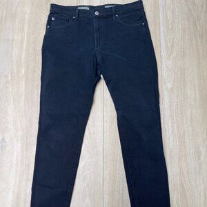 AG Adriano Goldschmied Farrah High Rise Skinny Indigo Contour 360 Size 31